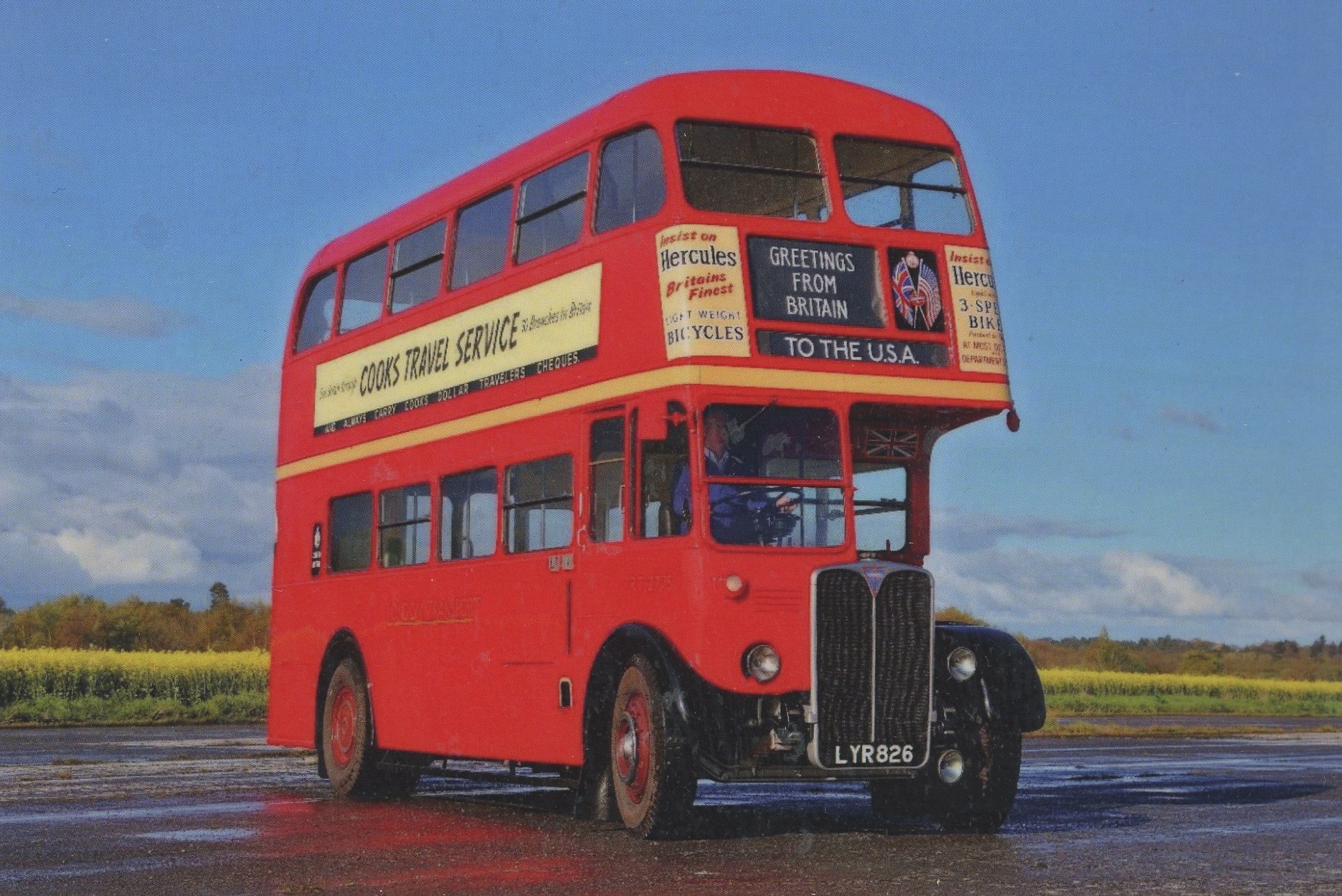 London transport bus (AEC Regent III)